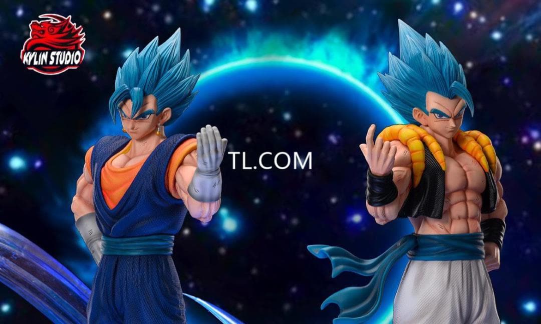 新品未開封『ドラコンボール』 ゴジータ、ベジット　ガレージキット スタチュー