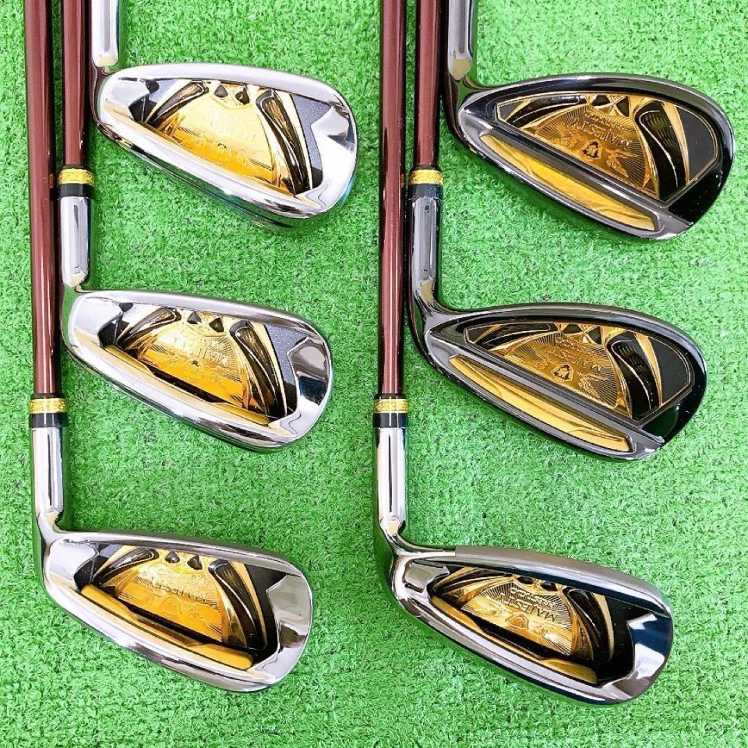 テ11★マジェスティプレステジオ11 6本アイアンセット R2 LV740 金