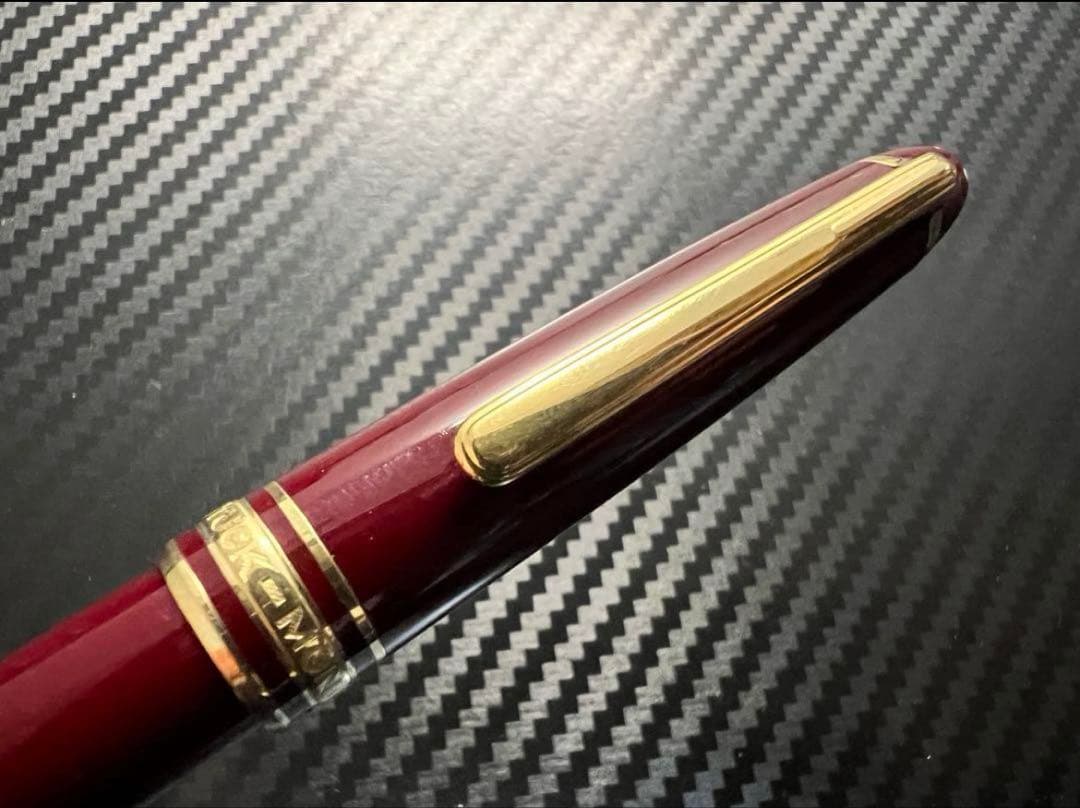 モンブラン 万年筆 144 ボルドー 全金 EF