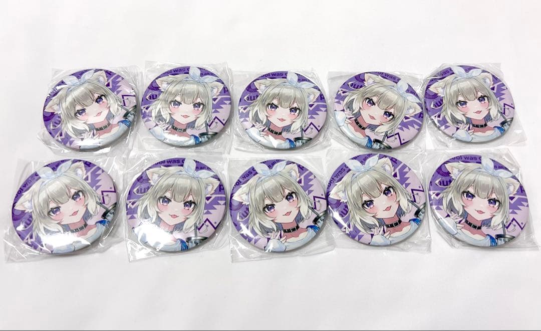 ネオポルテ 夜絆ニウ 缶バッジ