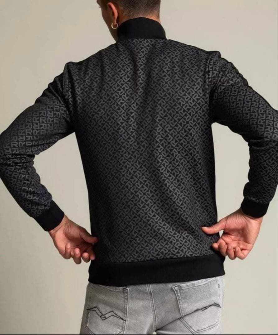 未使用級 REPLAY リプレイ 総柄 総ロゴ ジャージ セットアップ L