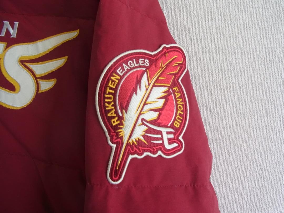 マジェスティック 東北楽天ゴールデンイーグルス ダウン グラコン ジャケット M