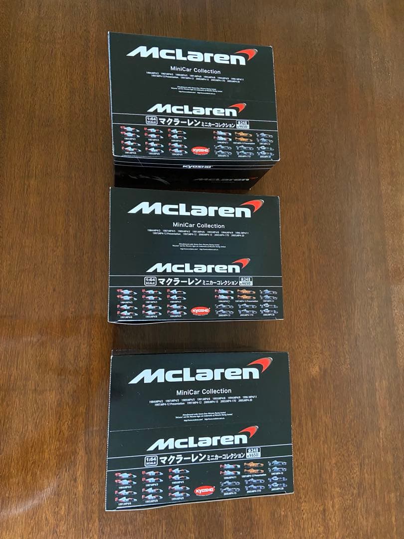 【2】新品未開封　マクラーレン　ミニカーコレクション　 12個入り　1/64