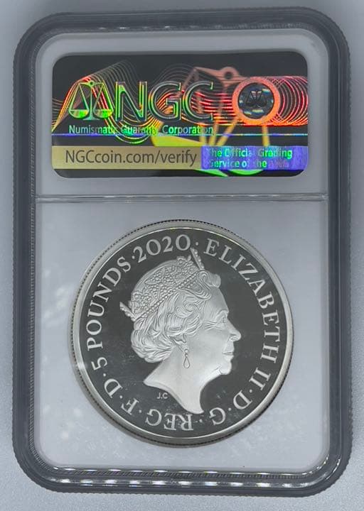 【超大特価】準最高鑑定 スリーグレイセス 銀貨 スリーグレーセス 2020