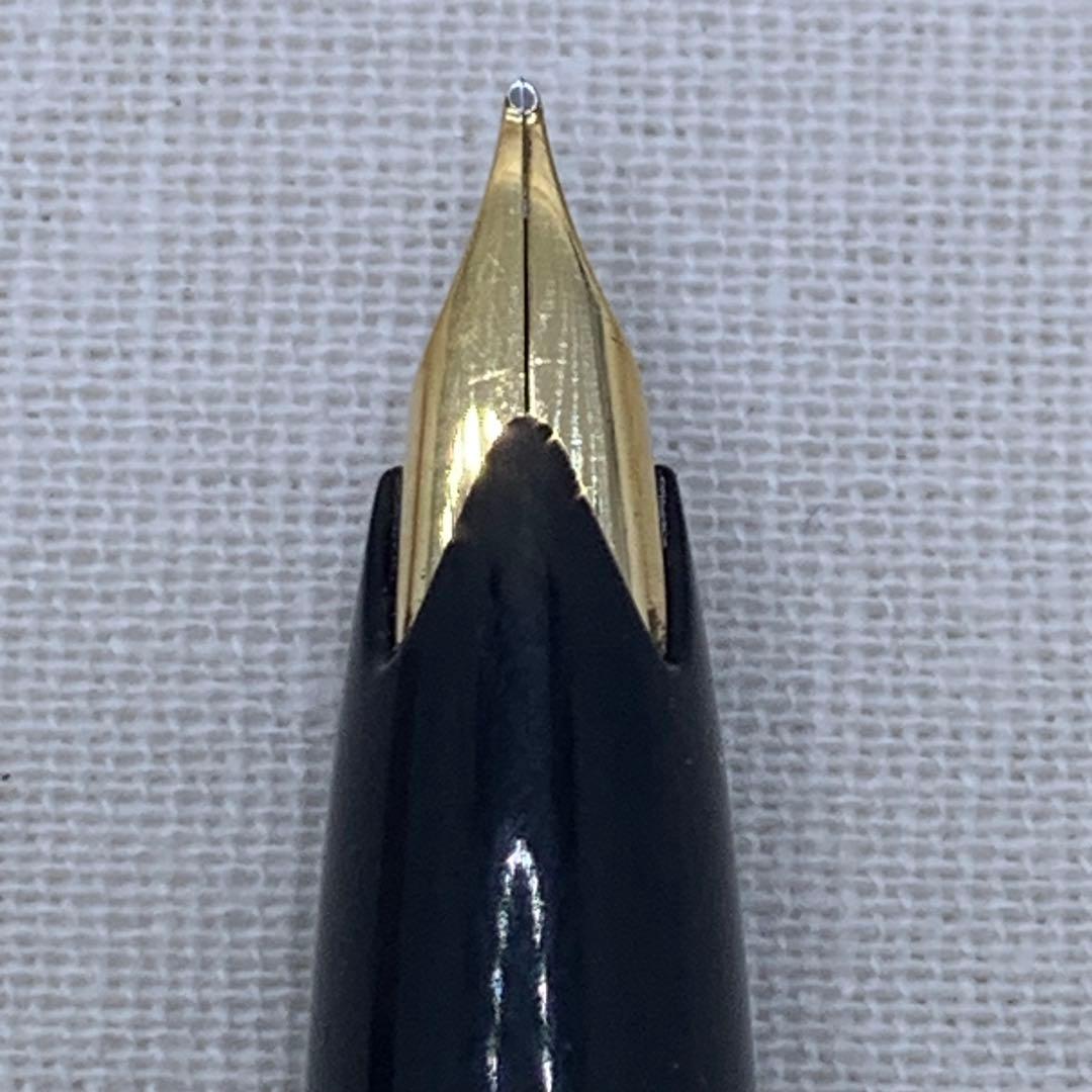 【やや訳あり】モンブラン　no.24 万年筆　14C ブラック　2桁シリーズ