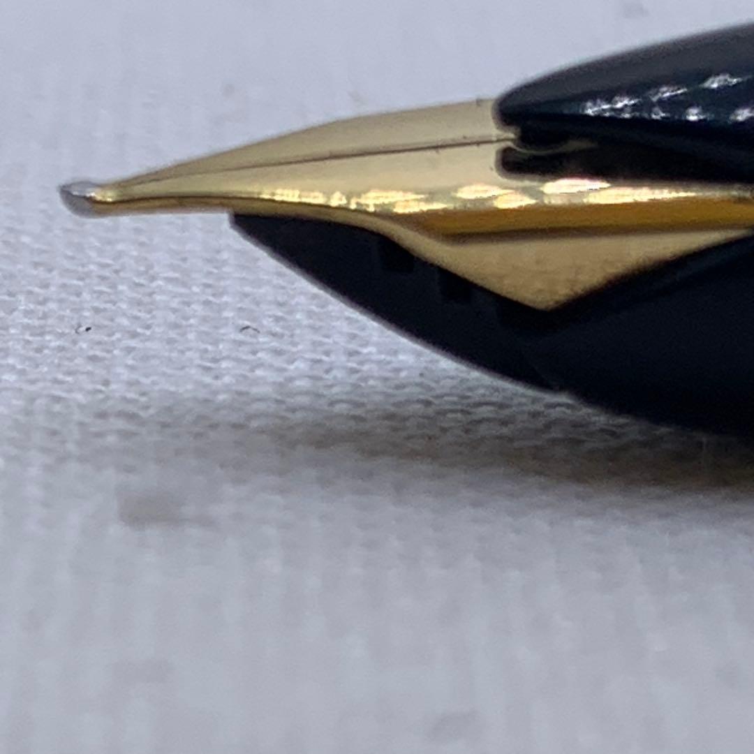 【やや訳あり】モンブラン　no.24 万年筆　14C ブラック　2桁シリーズ