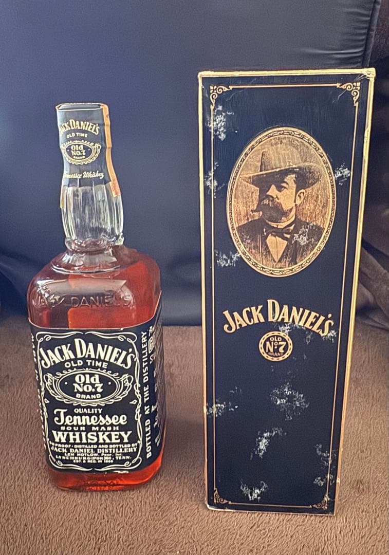 古酒　ジャックダニエル　1979 税関スタンプ　未開栓　ウイスキー