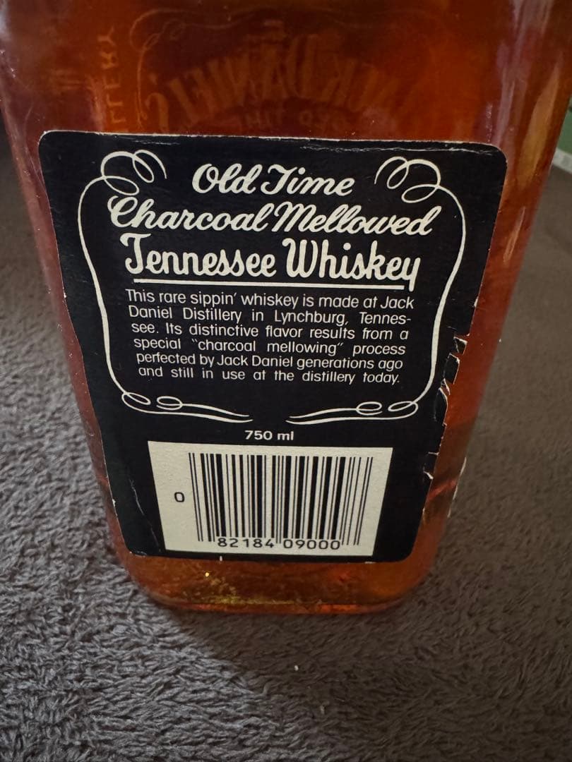 古酒　ジャックダニエル　1979 税関スタンプ　未開栓　ウイスキー