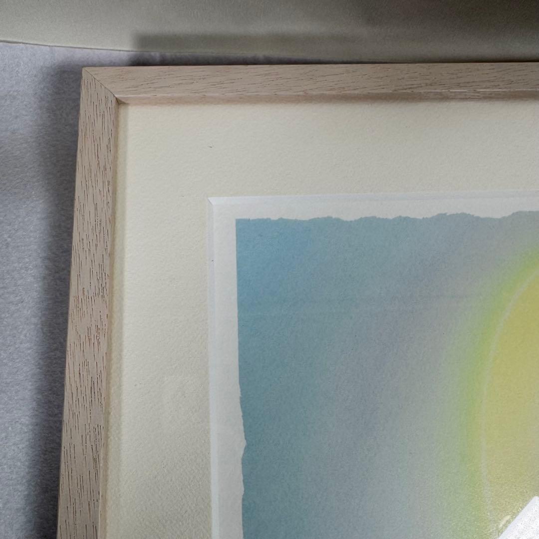 ChieArt 　直筆サイン入り版画「碧の記憶」　完売品　133枚限定