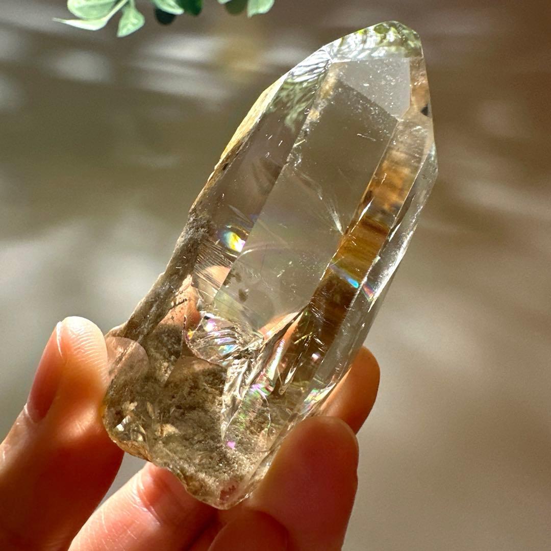 スモーキー　ルチル　ガーデンクォーツ　ルチル　スモーキー　フリーフォーム　透明