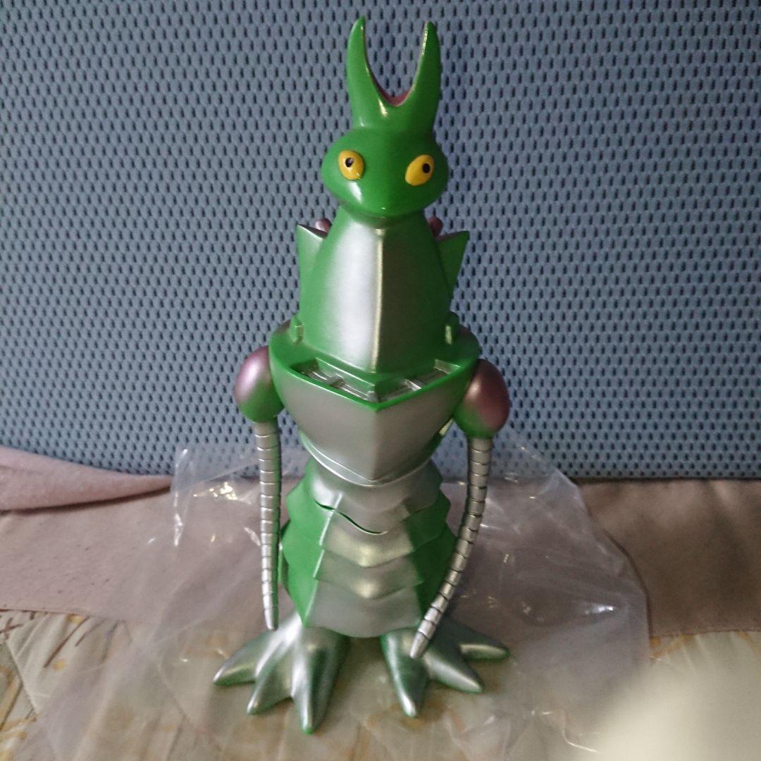ビリケン商会脳内リゾート怪獣計画 逆柱いみり ロボット怪獣リルゼ 黄緑成型銀塗装