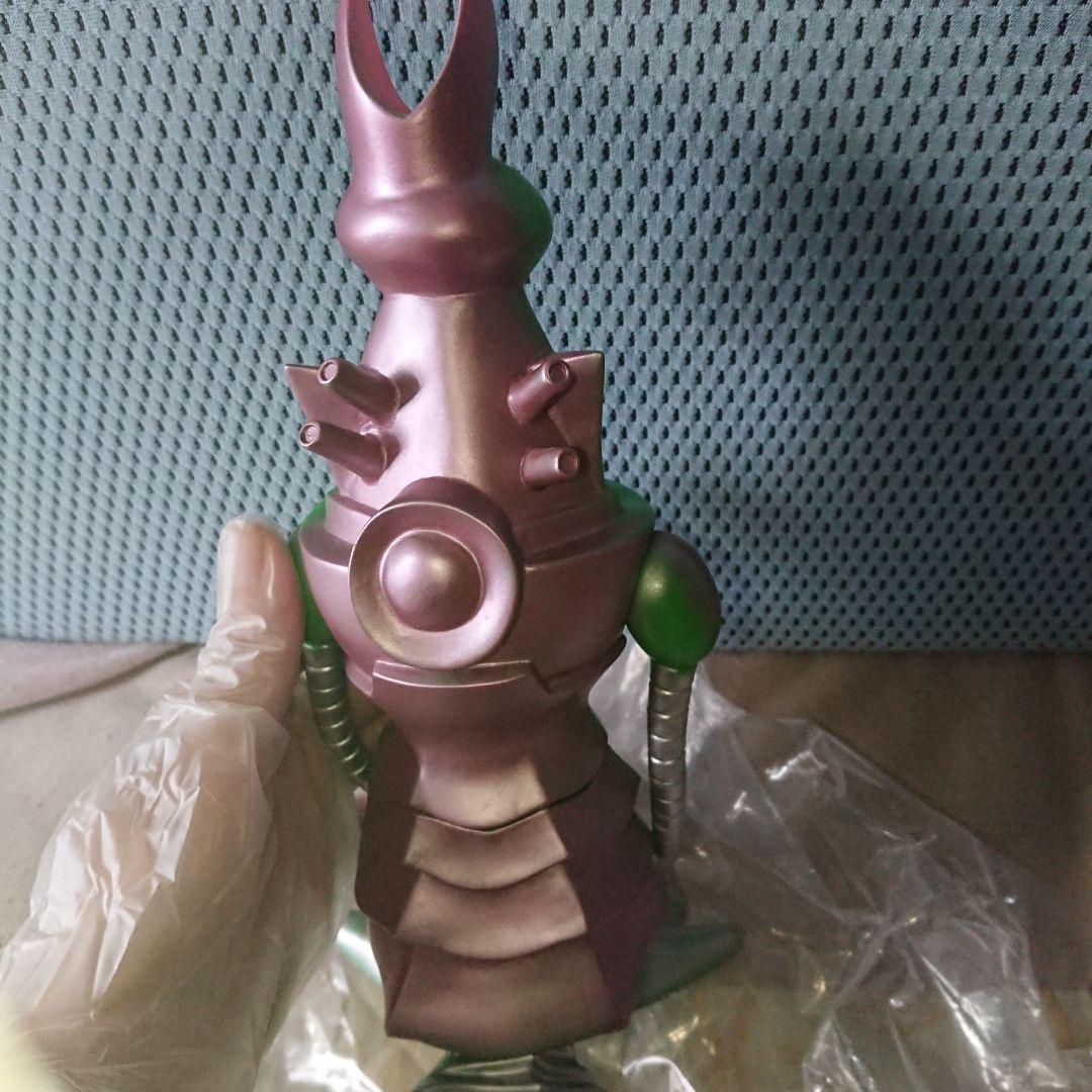 ビリケン商会脳内リゾート怪獣計画 逆柱いみり ロボット怪獣リルゼ 黄緑成型銀塗装