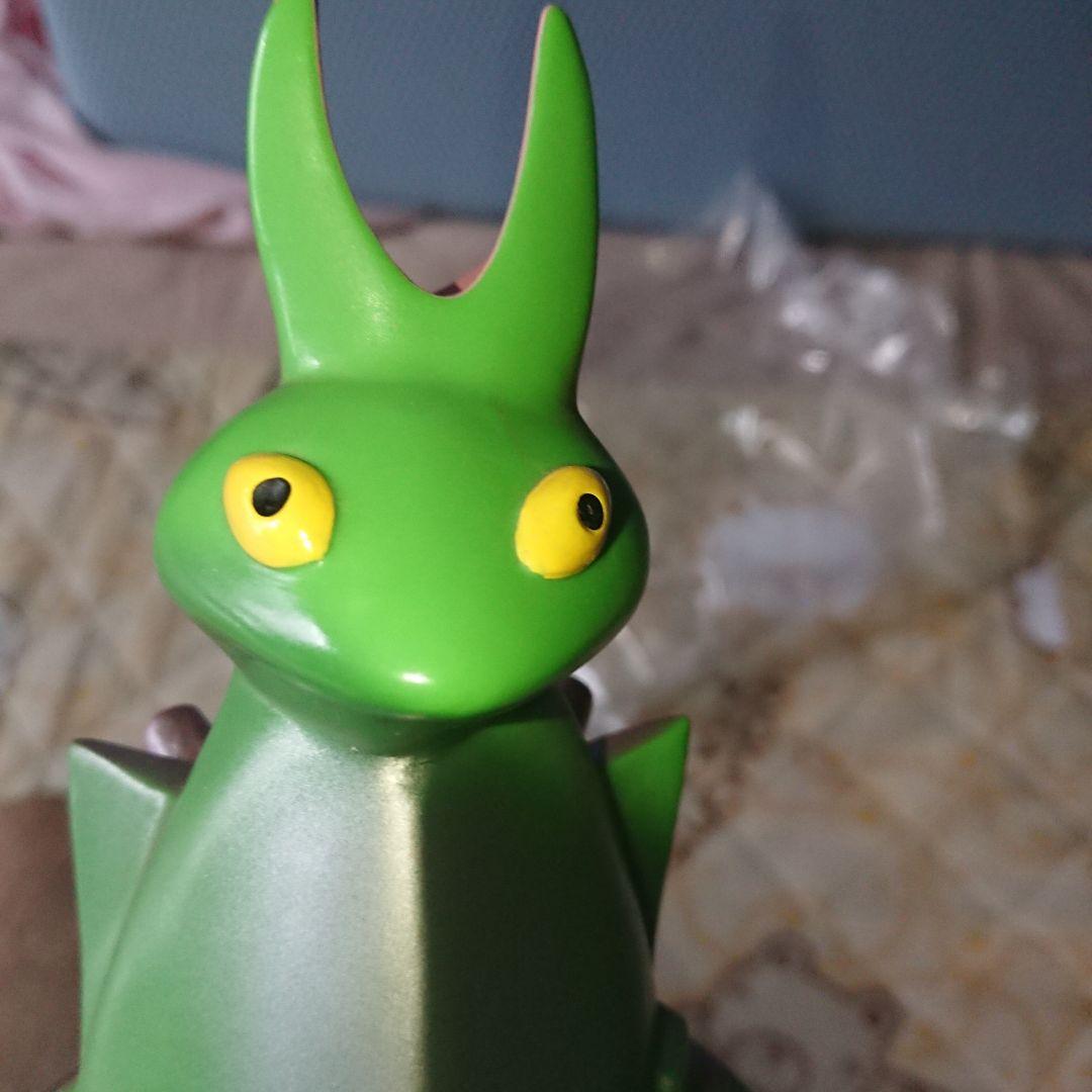 ビリケン商会脳内リゾート怪獣計画 逆柱いみり ロボット怪獣リルゼ 黄緑成型銀塗装