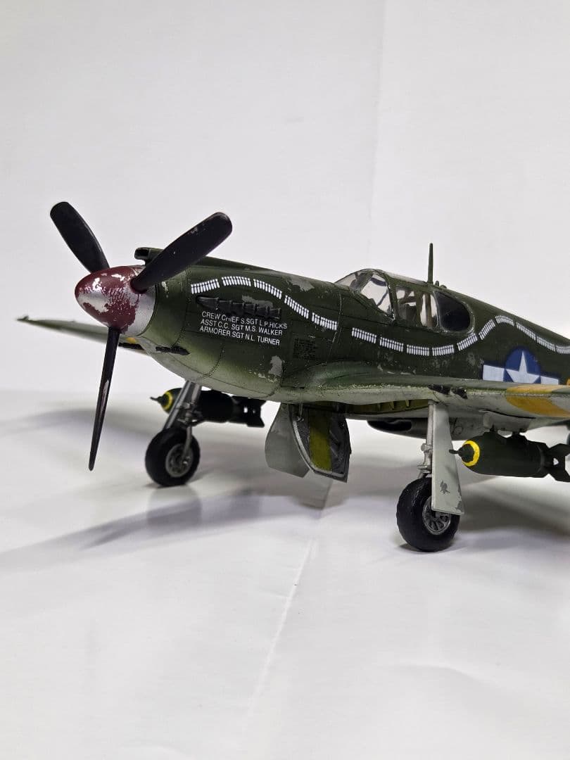 アキュレイトミニチュア　1/48 a-36 アパッチ(p51 派生型)