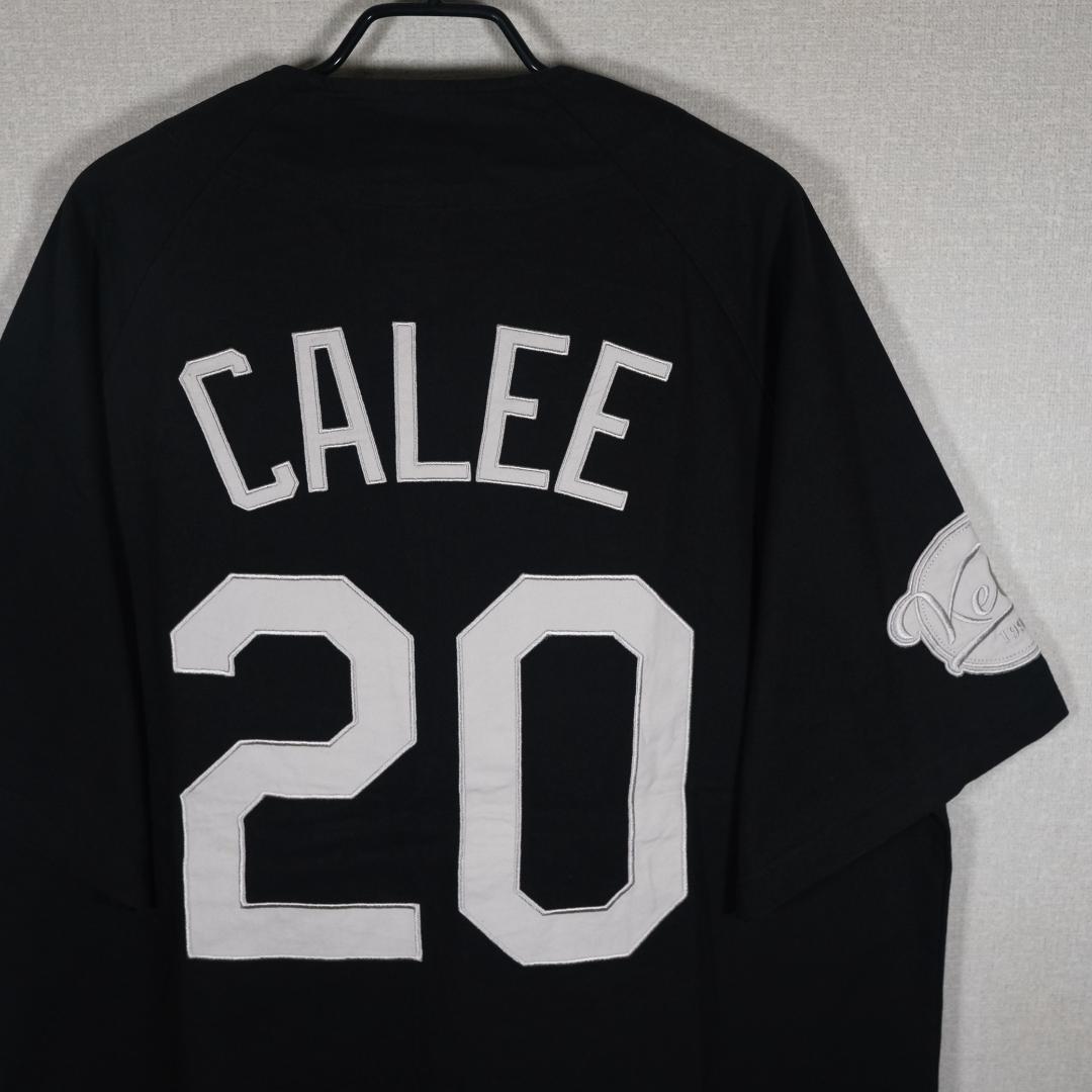 CALEE KEBOZ ケボズ  BASEBALL SHIRT 黒L