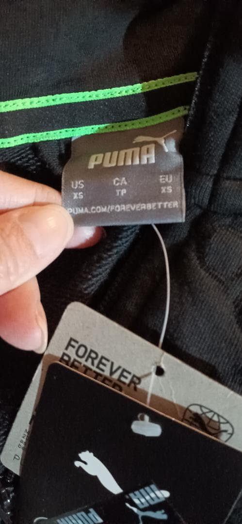 新品未使用Puma フルジップジャケット メルセデス・ベンツ