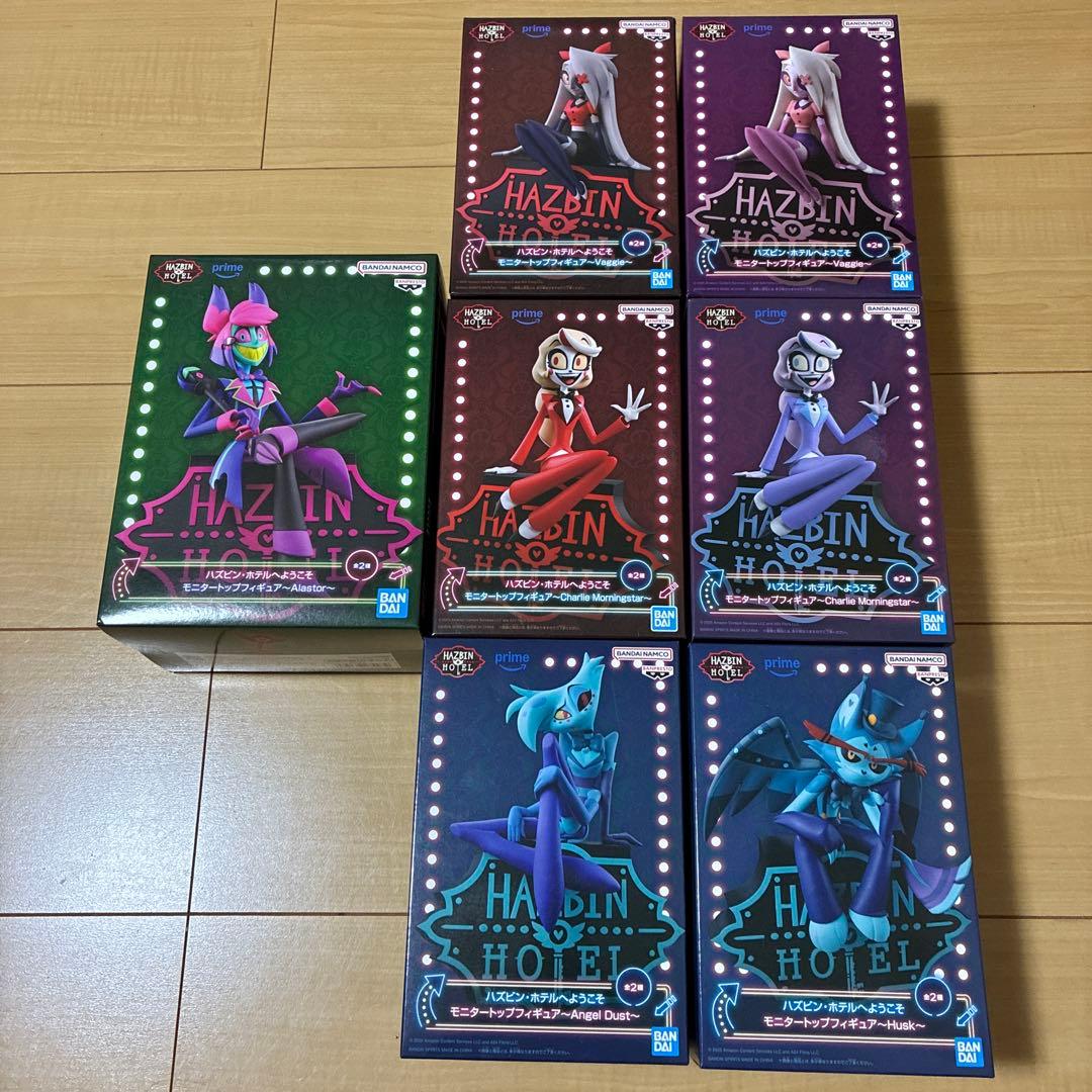 ハズビン・ホテルへようこそ　モニタートップフィギュア　A Bカラー　7個