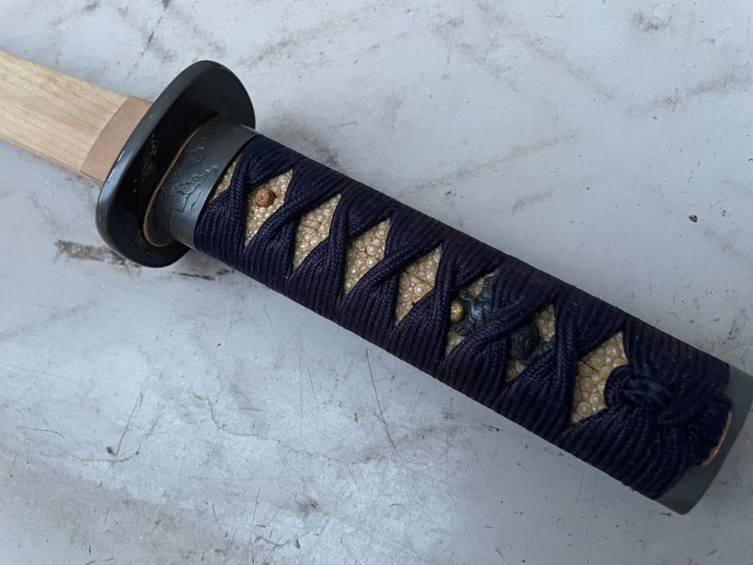 ★状態〇★ 竹光 模造刀 昭和レトロ [ 鍔 柄 が希少品 ] 古美術品 置物