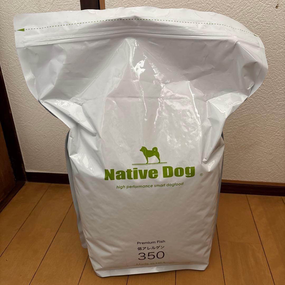 ネイティブドッグ 低アレルゲン350 プレミアムフィッシュ 3kg×4袋