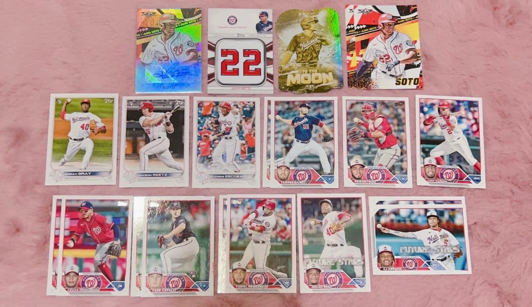 ワシントン・ナショナルズ カード サイン まとめ売り topps