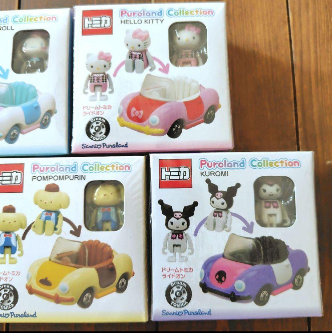 【未開封品】タカラトミー　トミカ ライドオン　サンリオピューロランド 5種セット