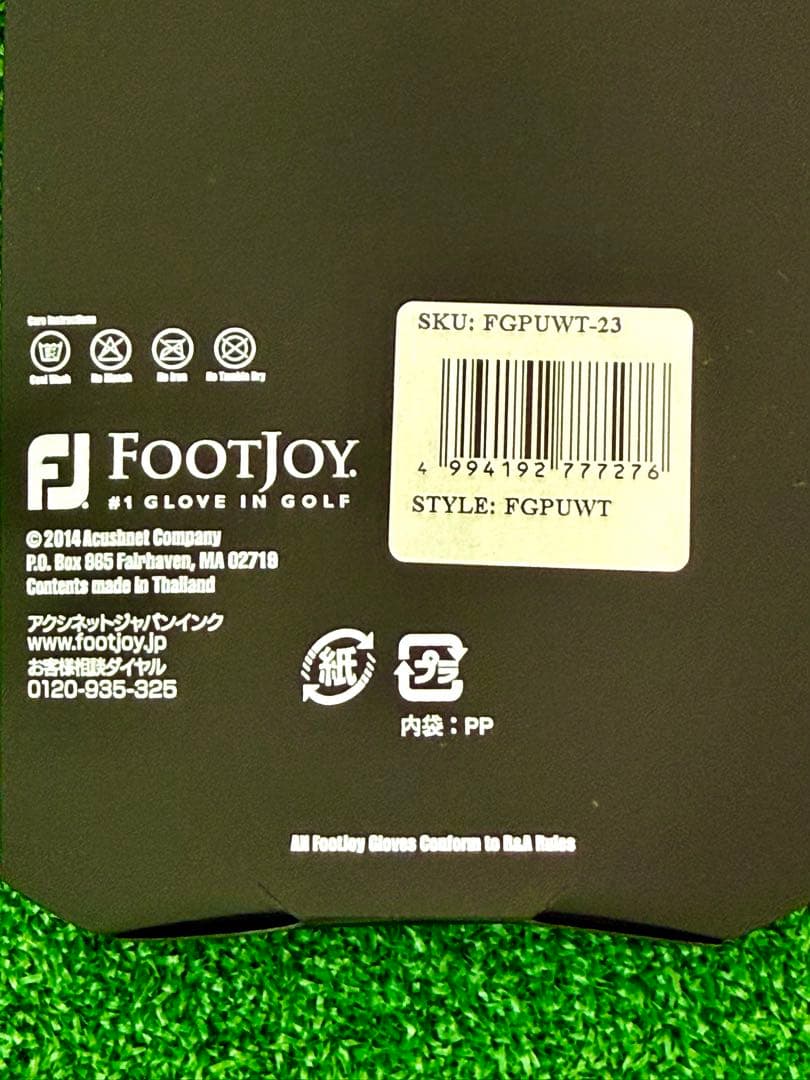 FJフットジョイ ピュアタッチグローブ 23センチ 3枚セット