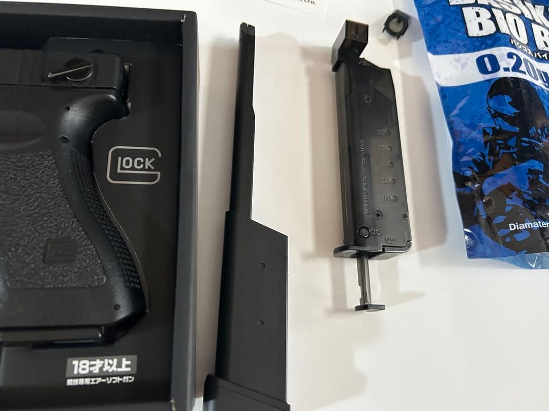 GLOCK 18C 電動ガン フルオート　バッテリー　充電器　美品　グロック