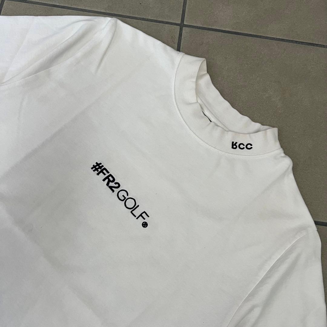 fr2 GOLF エフアールツーゴルフ　モックネック　シャツ　メンズ　L 白