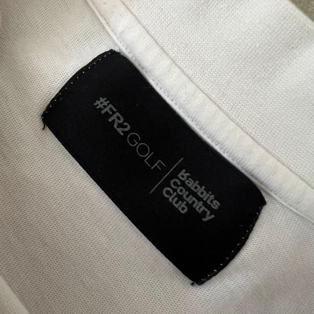 fr2 GOLF エフアールツーゴルフ　モックネック　シャツ　メンズ　L 白