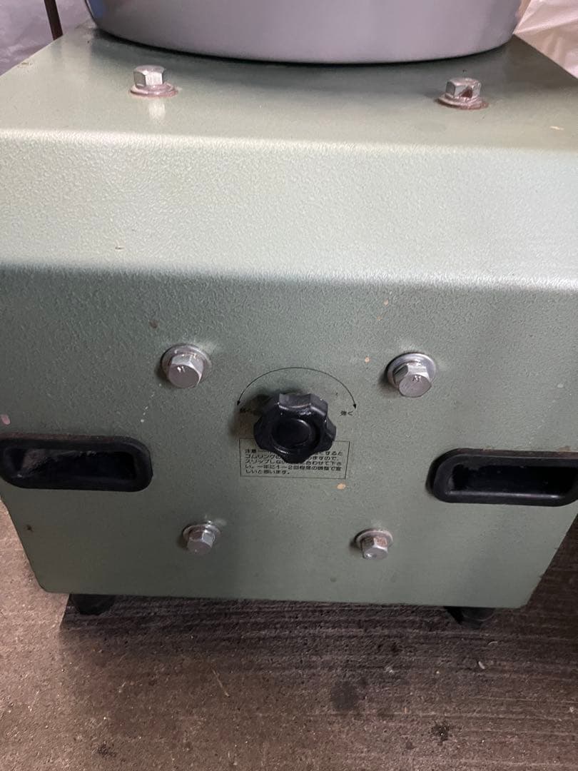 電動轆轤　道具、手回し台付き