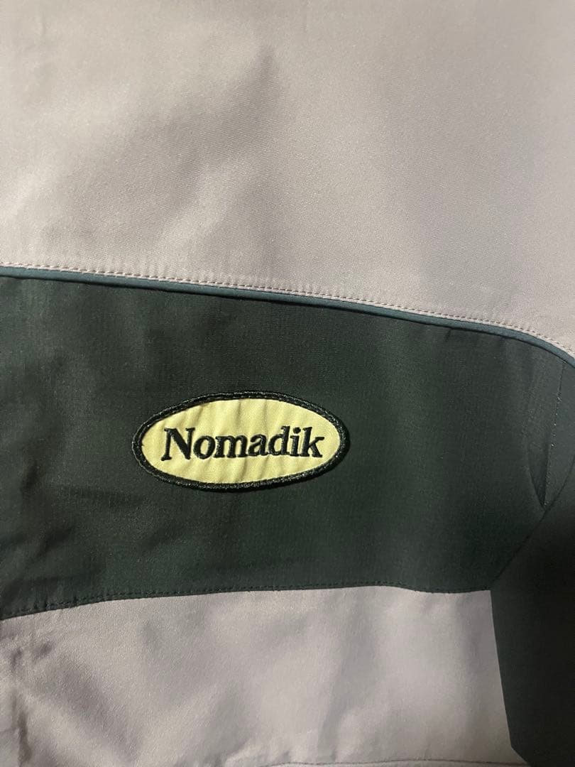 NOMADIK アノラックジャケット L パープル/ブラック