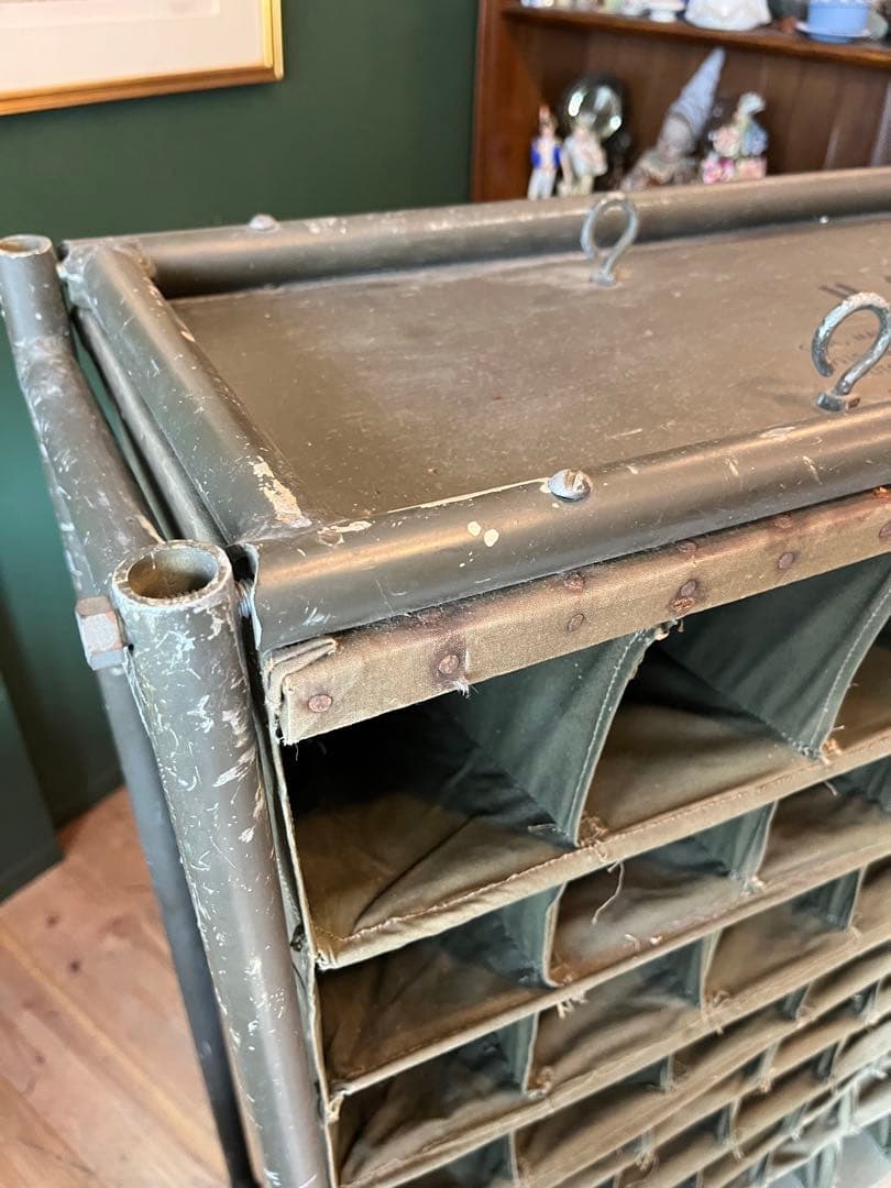 希少 米軍 自衛隊 ミリタリー 当時物 アンティーク ビンテージ 多収納 UL