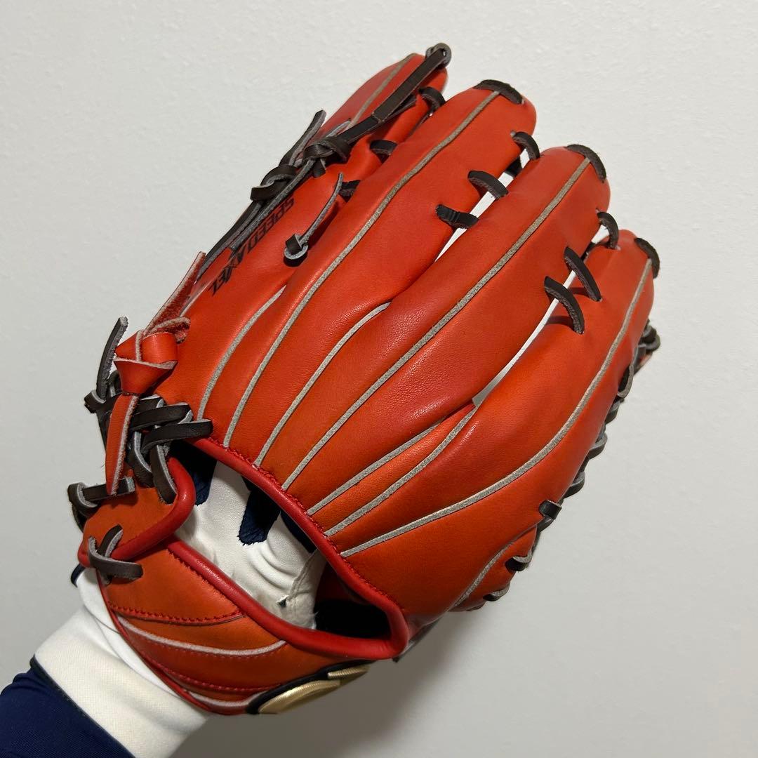 【⭐︎希少品⭐︎】asics アシックス　軟式　野球　外野　グローブ　グラブ