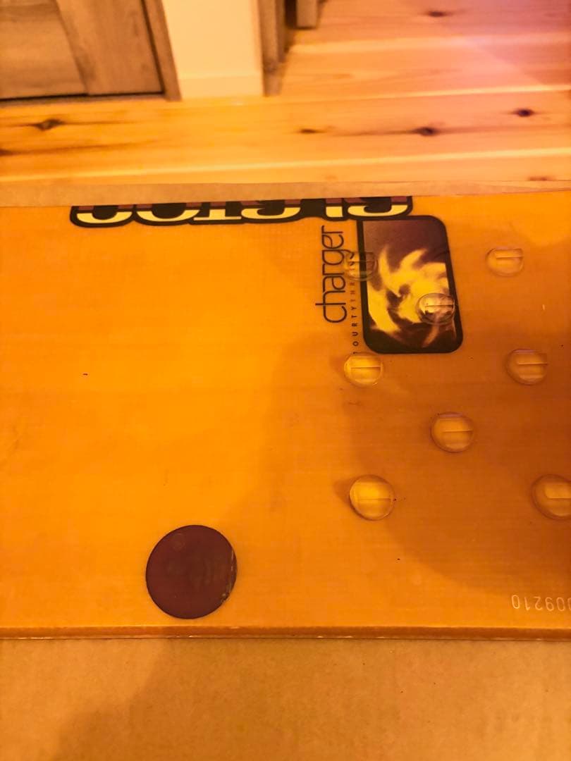 希少ウッド調】BURTON charger 143cm / P1.MD セット