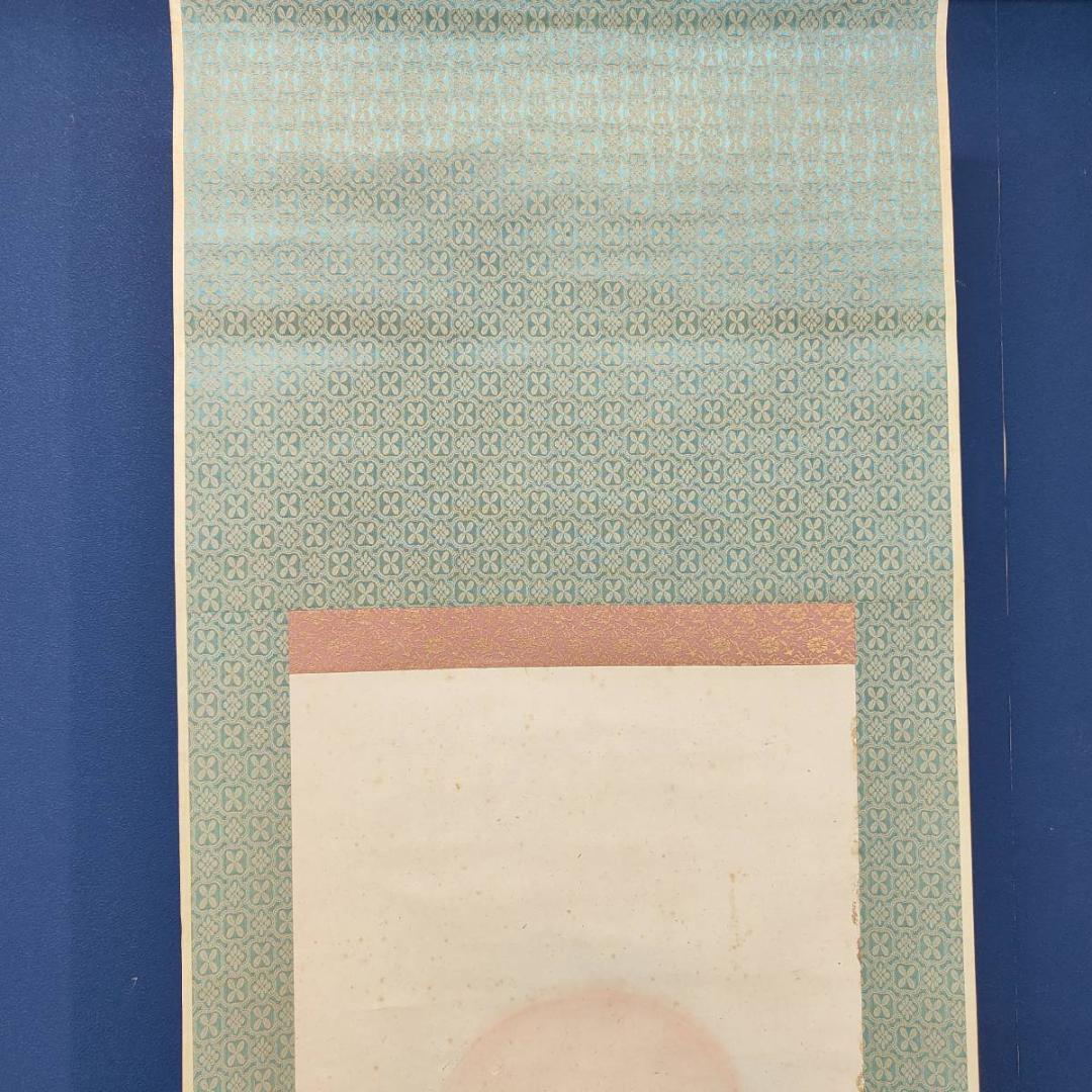 真作/四田観水/双鶴図/鶴/花鳥/布袋屋掛軸A-647