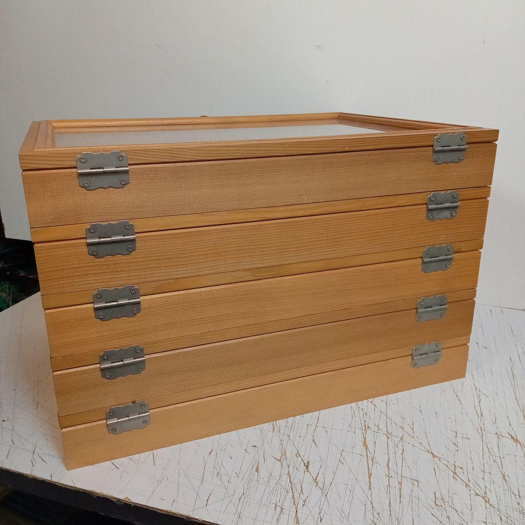 木製昆虫標本箱　５個セット