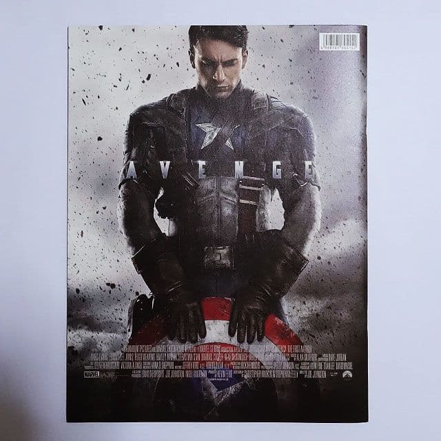 【本】映画キャプテン・アメリカ：ザ・ファースト・アベンジャーパンフレットマーベル