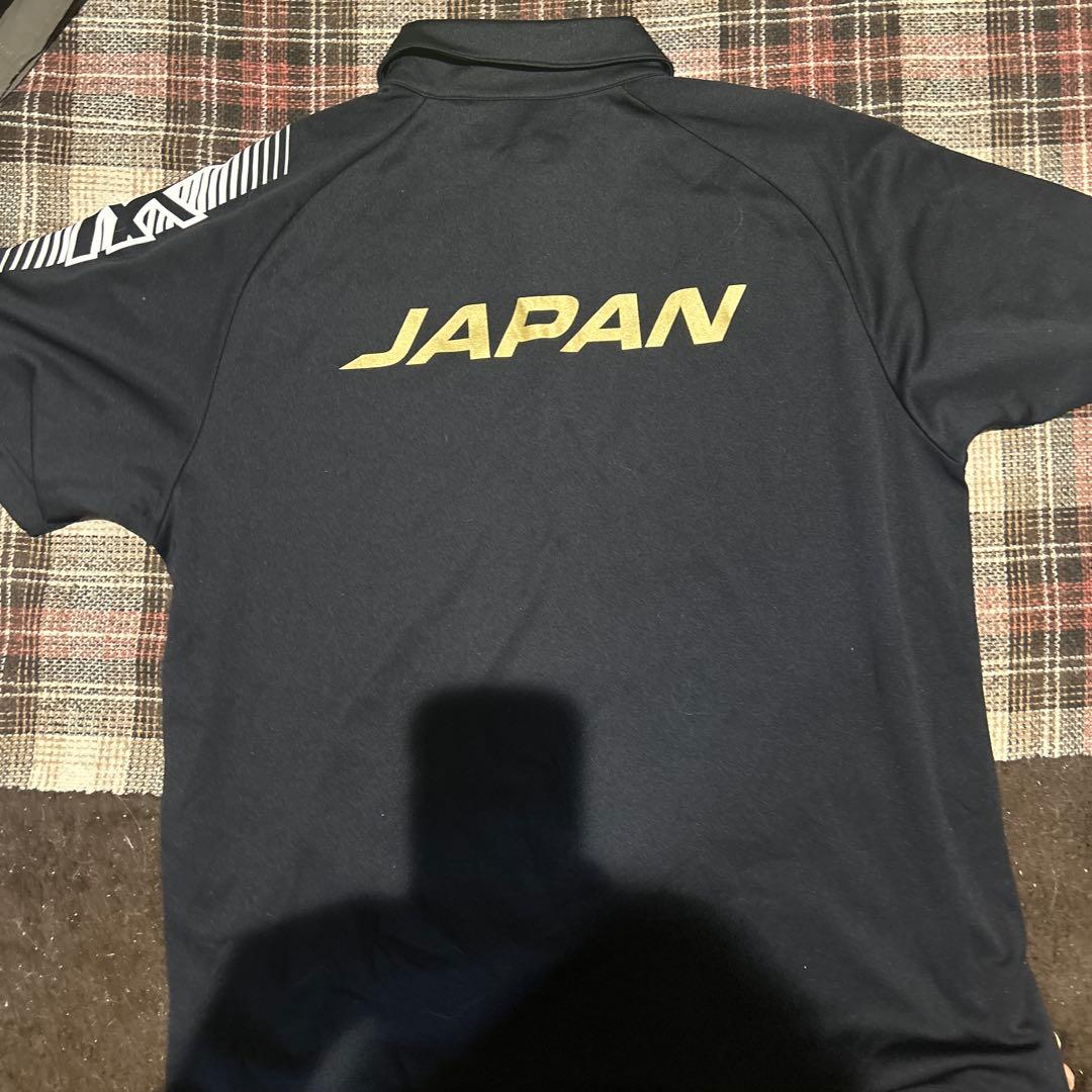 ASICS バレーボール 日本代表 練習着ポロシャツ XO