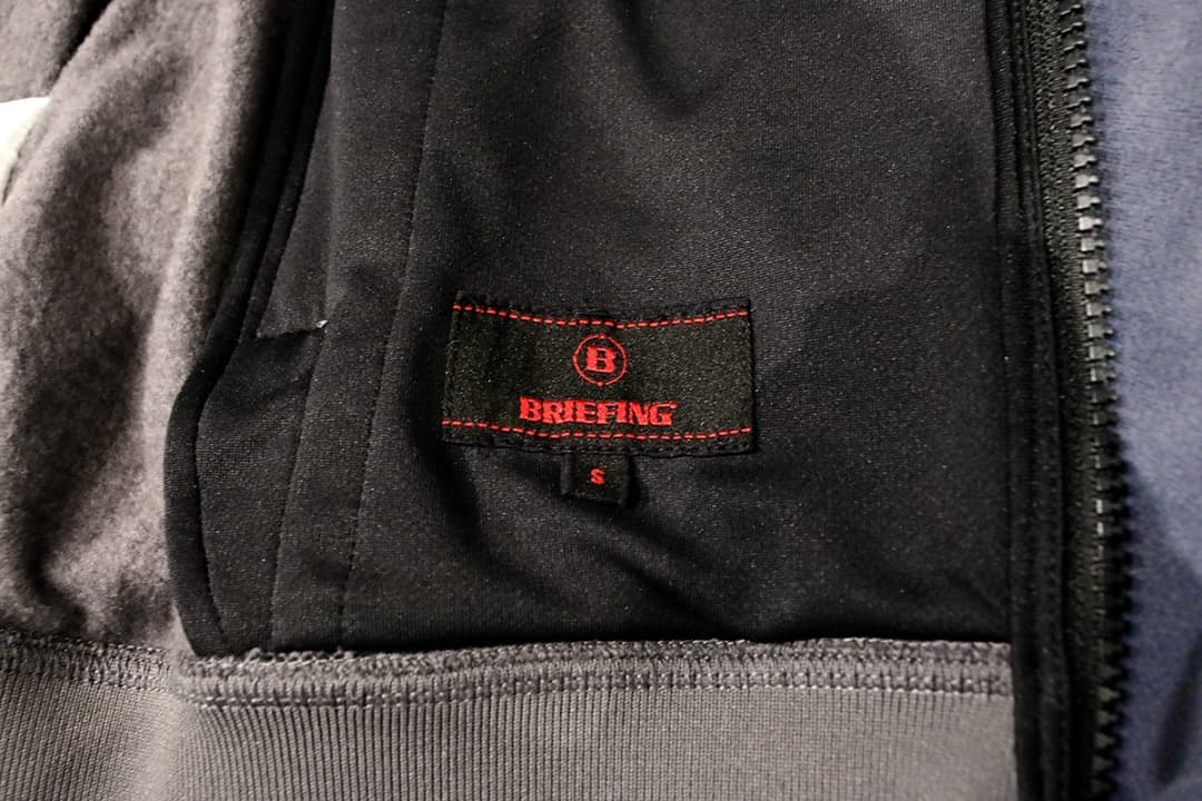 あべしブリーフィングゴルフ　ストームフリースパーカ　メンズ S グレー