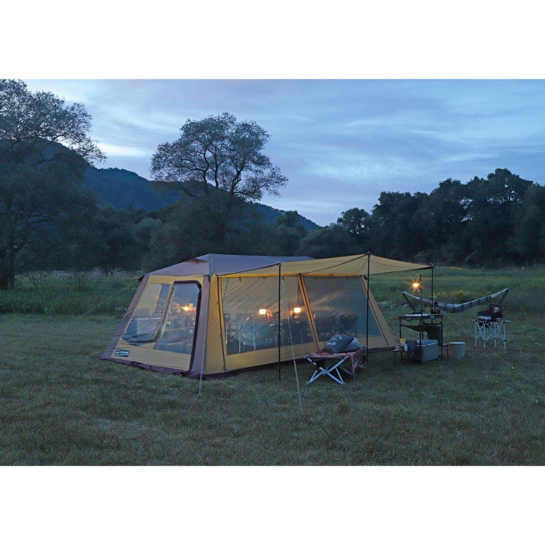 ビバレー スクリーンツールームロッジ540UV テント キャンプ BBQ タープ