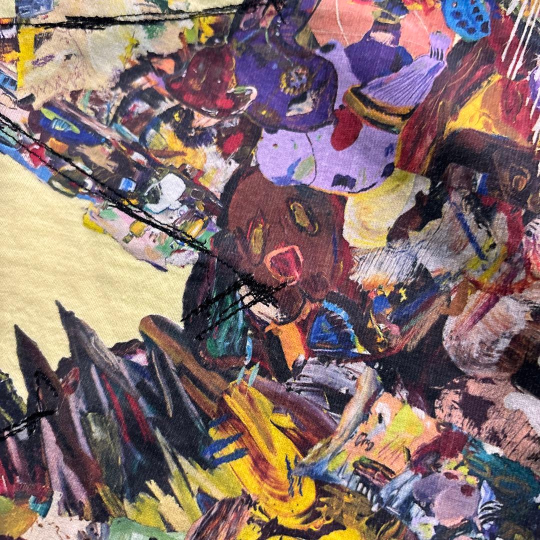 8SM1 King Gnu キングヌー　ceremony Tシャツ　黄色　古着