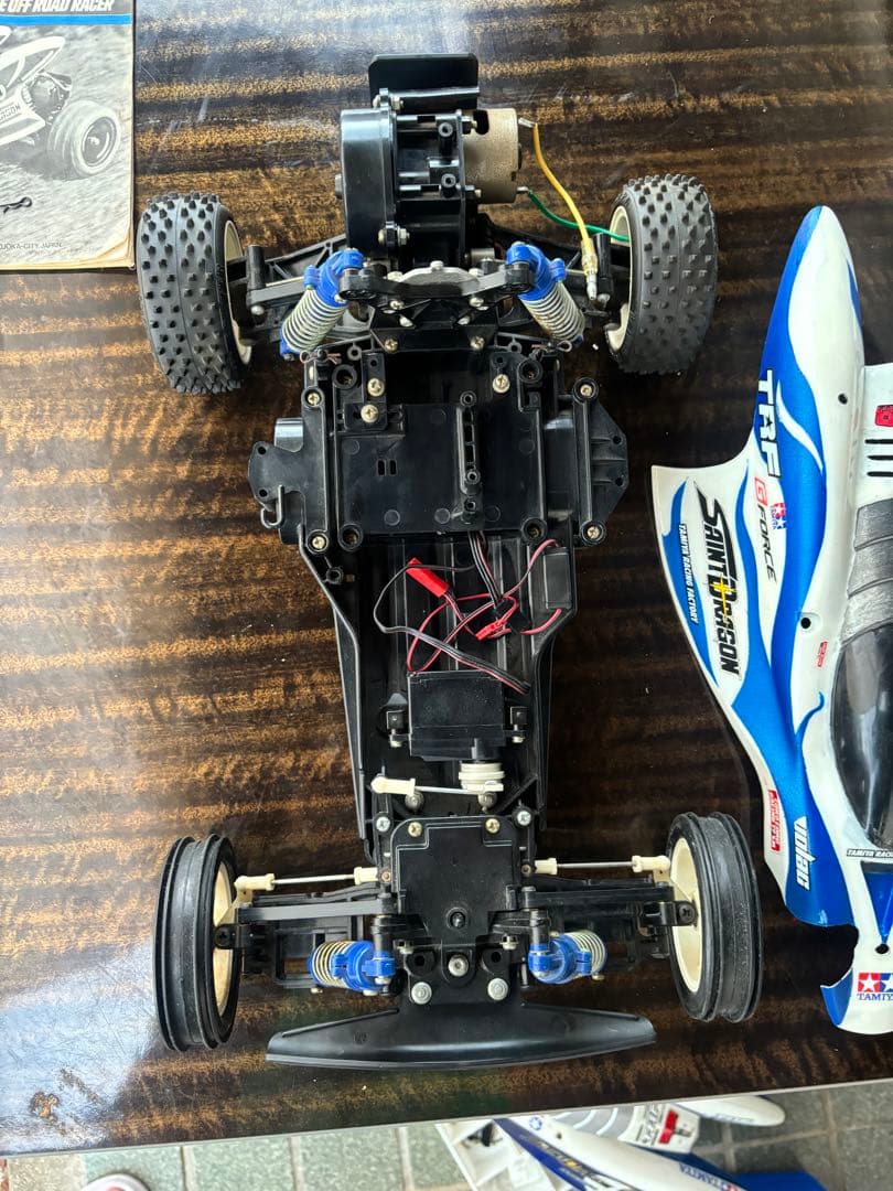 タミヤ　マッドキャップ　赤セイントドラゴン　ラジコン　RC