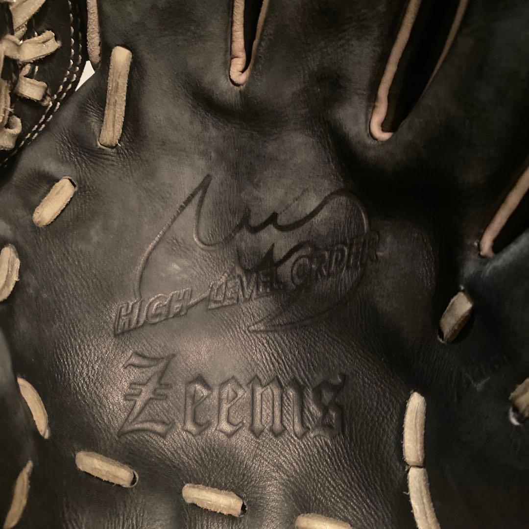 ジームス zeems 軟式 野球グローブ 黒