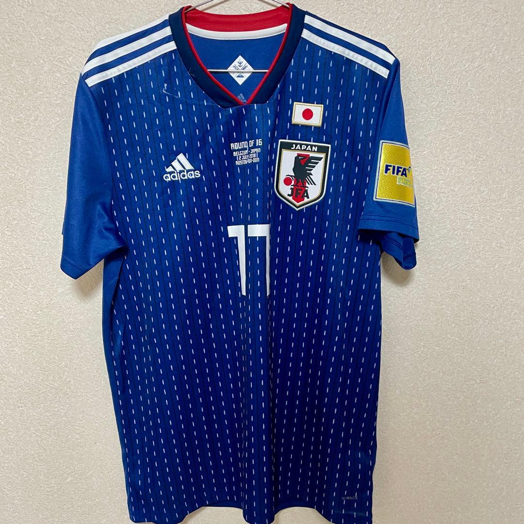 日本代表 2018 ロシアW杯 長谷部誠 XO マッチデープリント パッチ付き