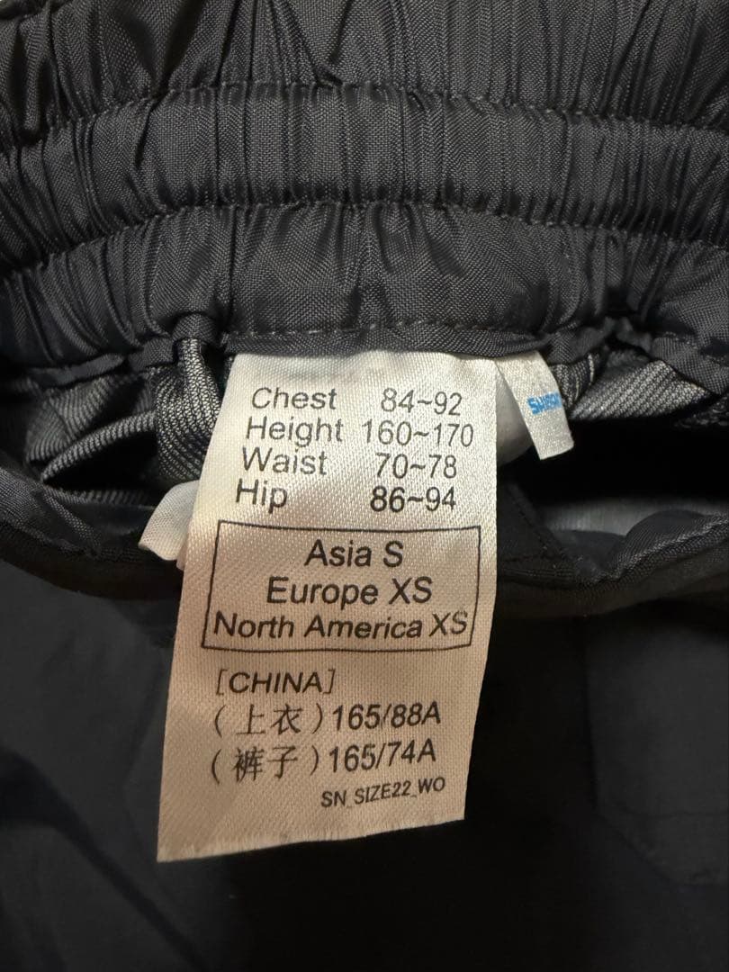 【美品】シマノ　ES　レインジャケット・パンツセットアップ　S　ブラック