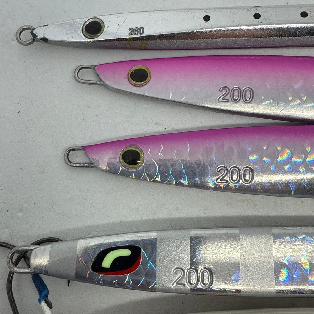 150108 シマノ　オフショアメタルジグ　大量セット