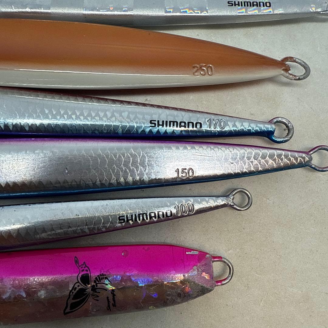 150108 シマノ　オフショアメタルジグ　大量セット