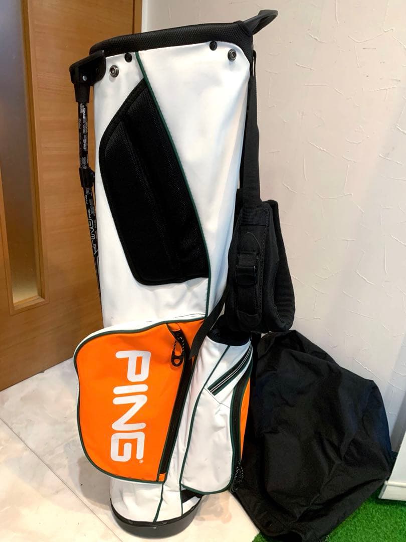 良品　PING ピン　E2 軽量　スタンド　キャディバッグ