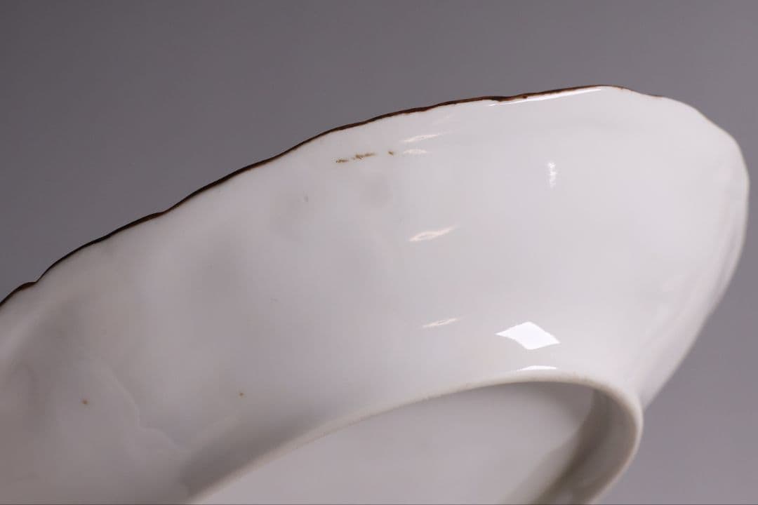 【CM308】オールドノリタケ どんぐり 葉 皿 鉢 団栗 ナッツ 明治 陶磁器