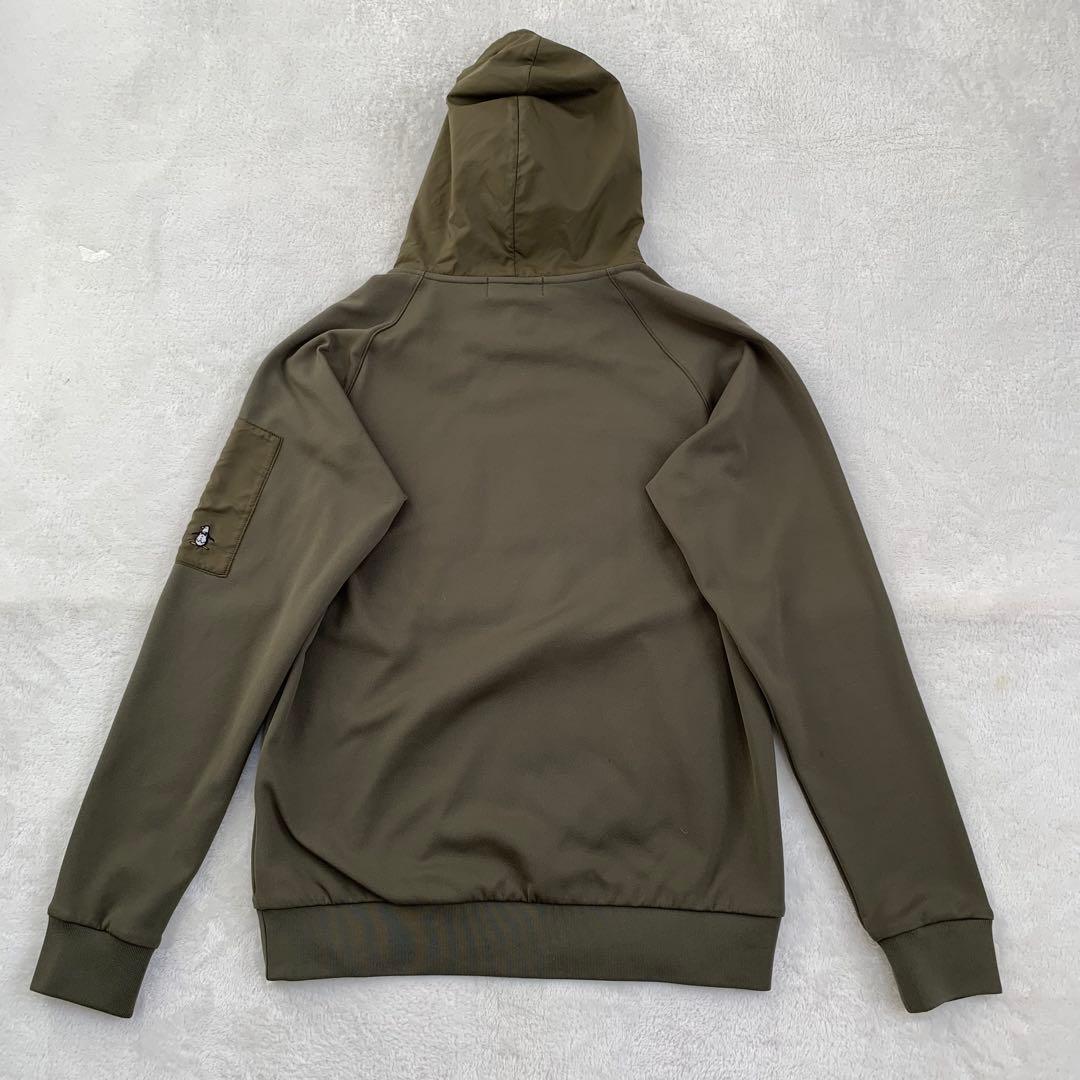 munsingwear パーカー ジッパーポケット ペンギン刺繍付き Mサイズ